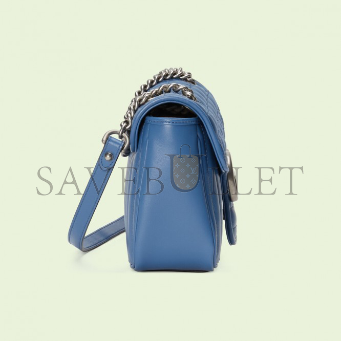 G*u*i gg marmont small shoulder bag 443497 (26*15*7cm)